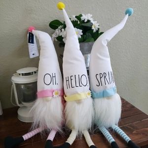 Rae Dunn OH HELLO SPRING Gnomes